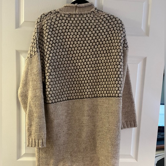 Elsamanda Italian Mohair Wool Long Cardigan Sweater - Picture 5 of 5